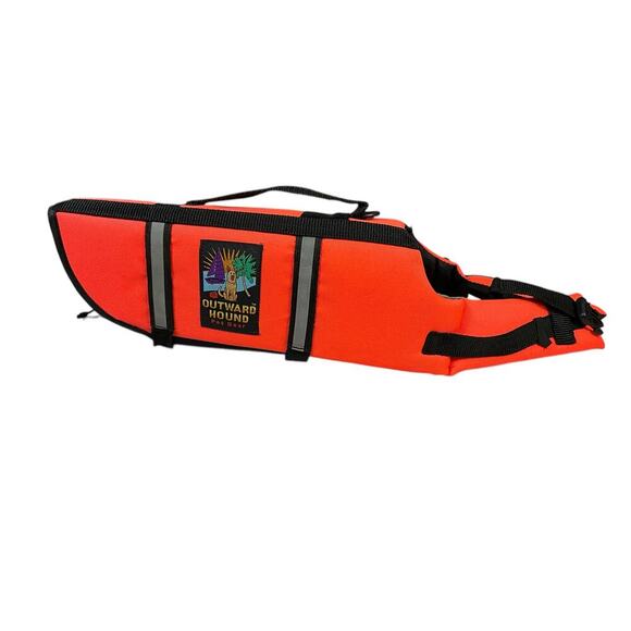 Outward Hound High Performance Flotation Life Jacket Orange Small 15-25 Pounds - Picture 6 of 11